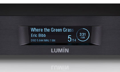 Lumin D2 streamer/dac test.